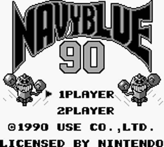 Navy Blue 90 screenshot 4 for GameBoy